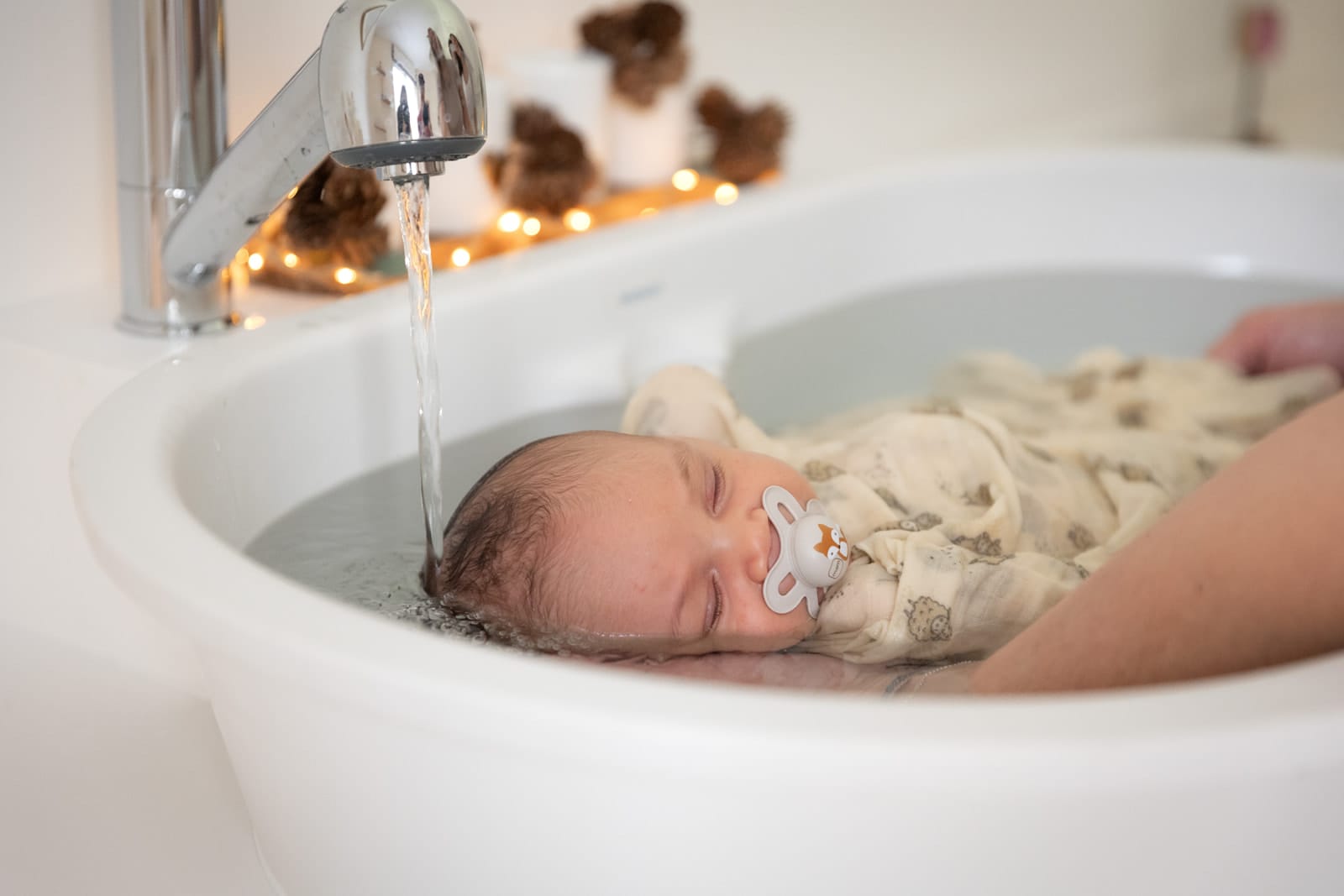 Bébé apaisé